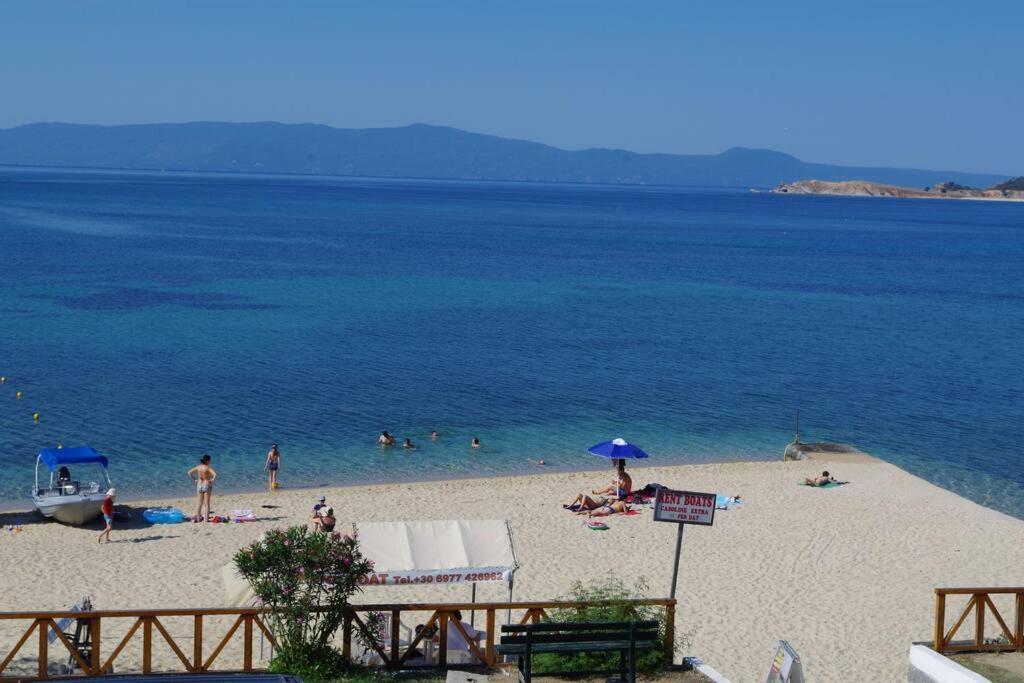 Apartmán Seafront Centre Uranopoli Exteriér fotografie