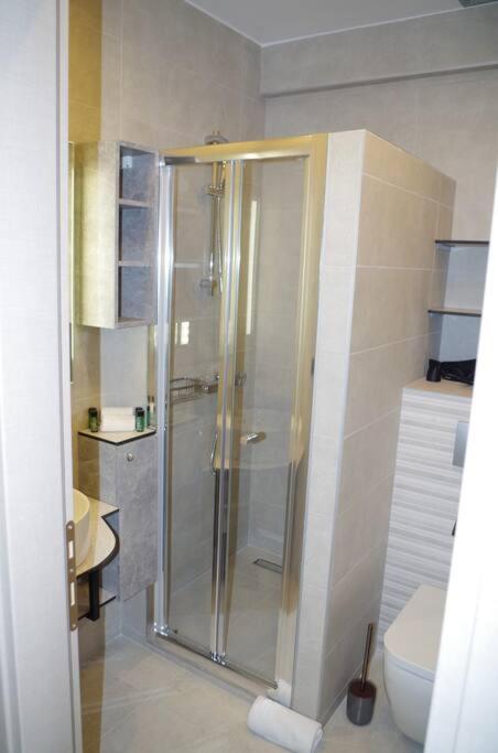 Apartmán Seafront Centre Uranopoli Exteriér fotografie